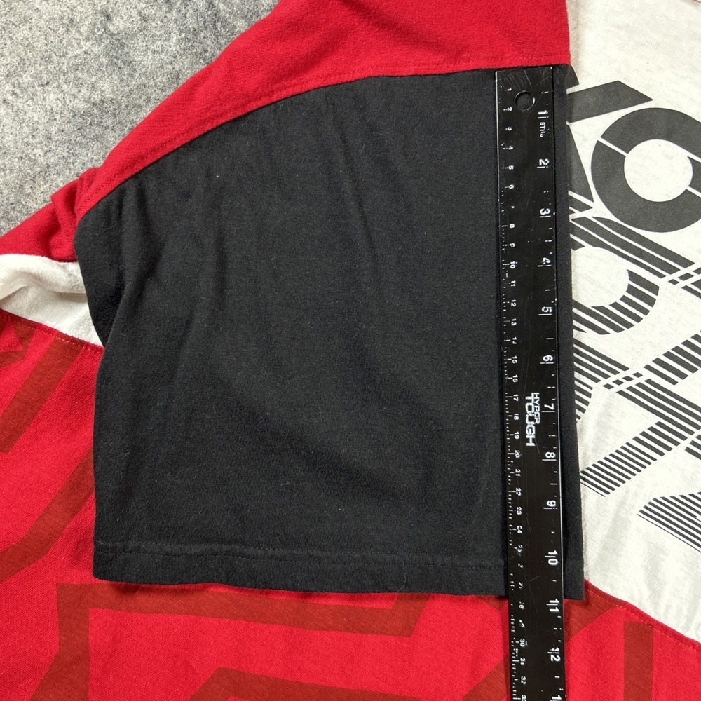 Vintage Ecko Unltd 72 T-Shirt Men's 2XL Red & Black Short Sleeve Rhino Y2K - Picture 5 of 9